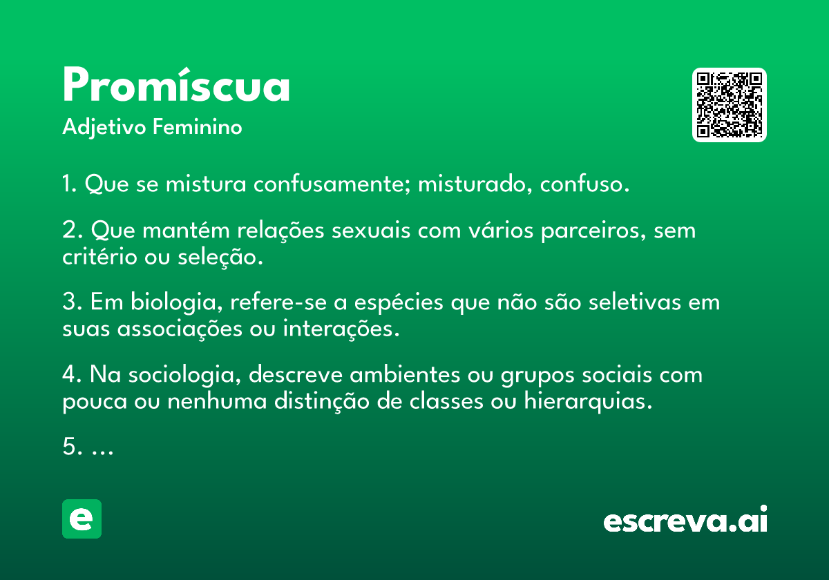 promíscua