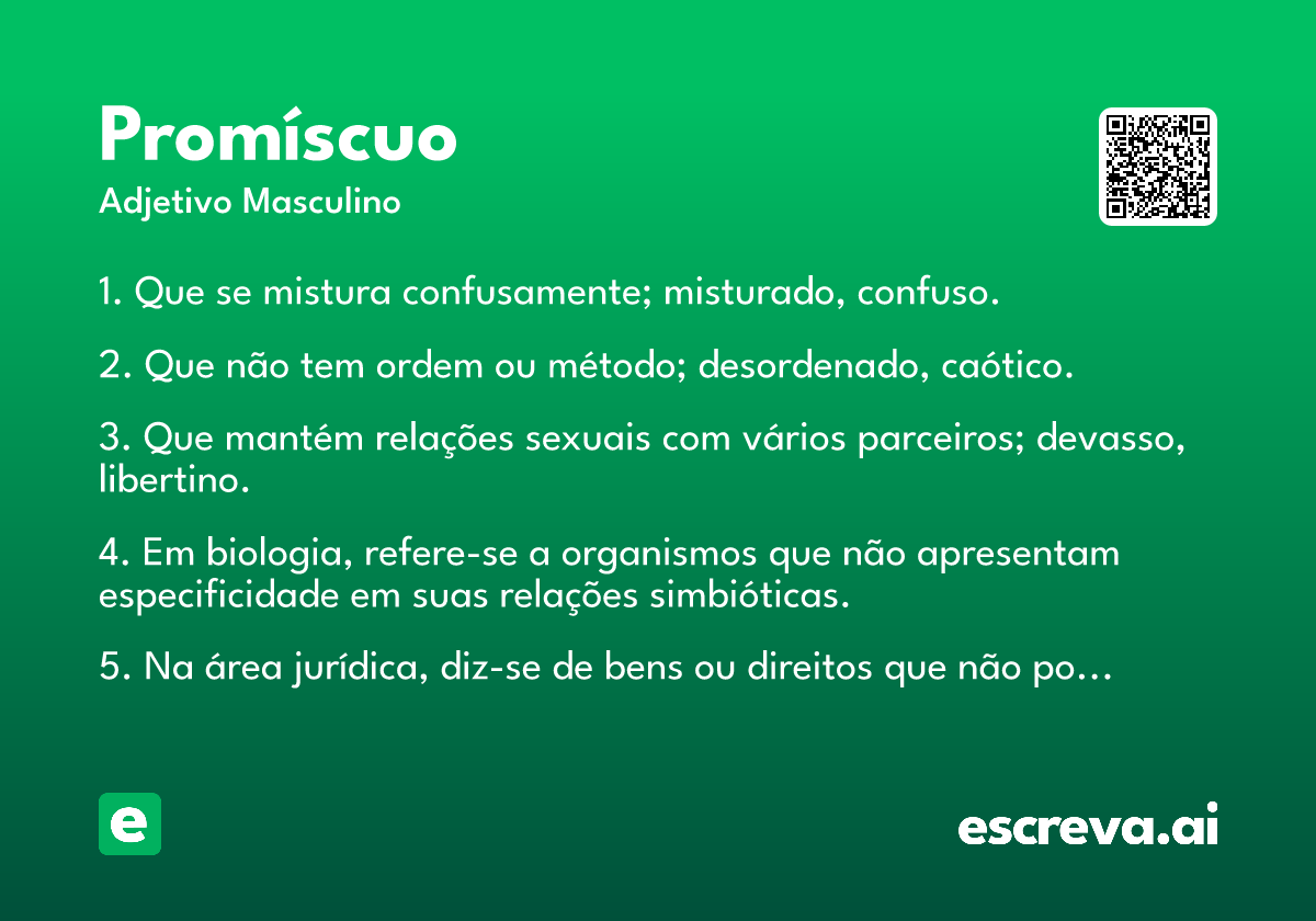 promíscuo