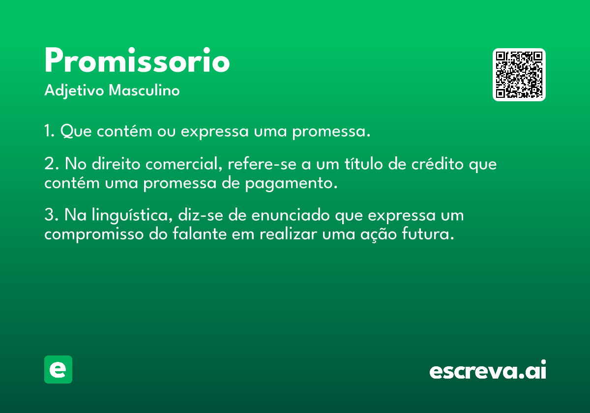 promissorio