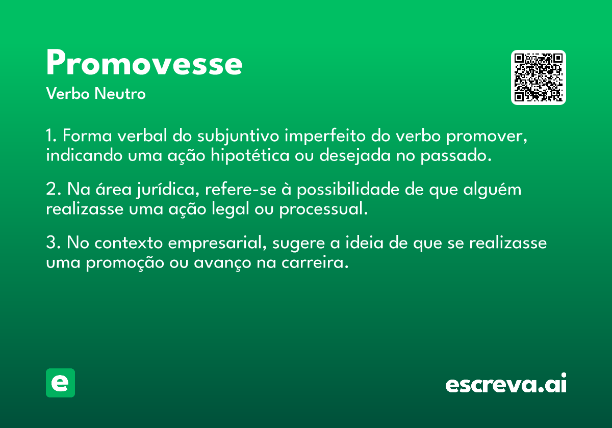 promovesse