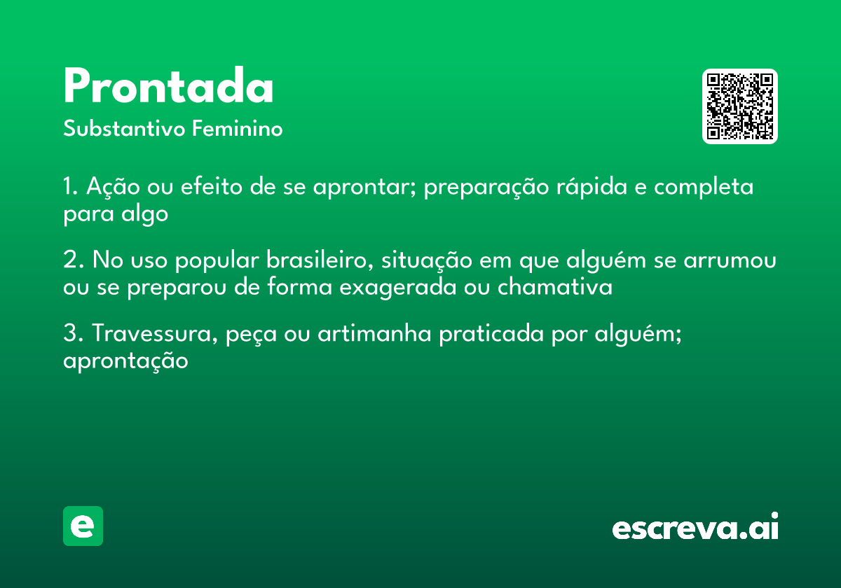 prontada