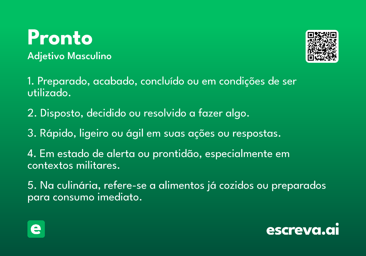 pronto