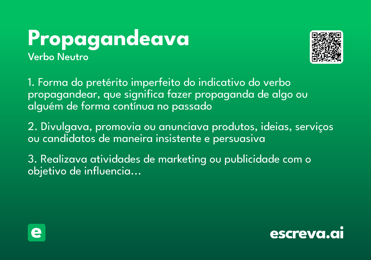 propagandeava