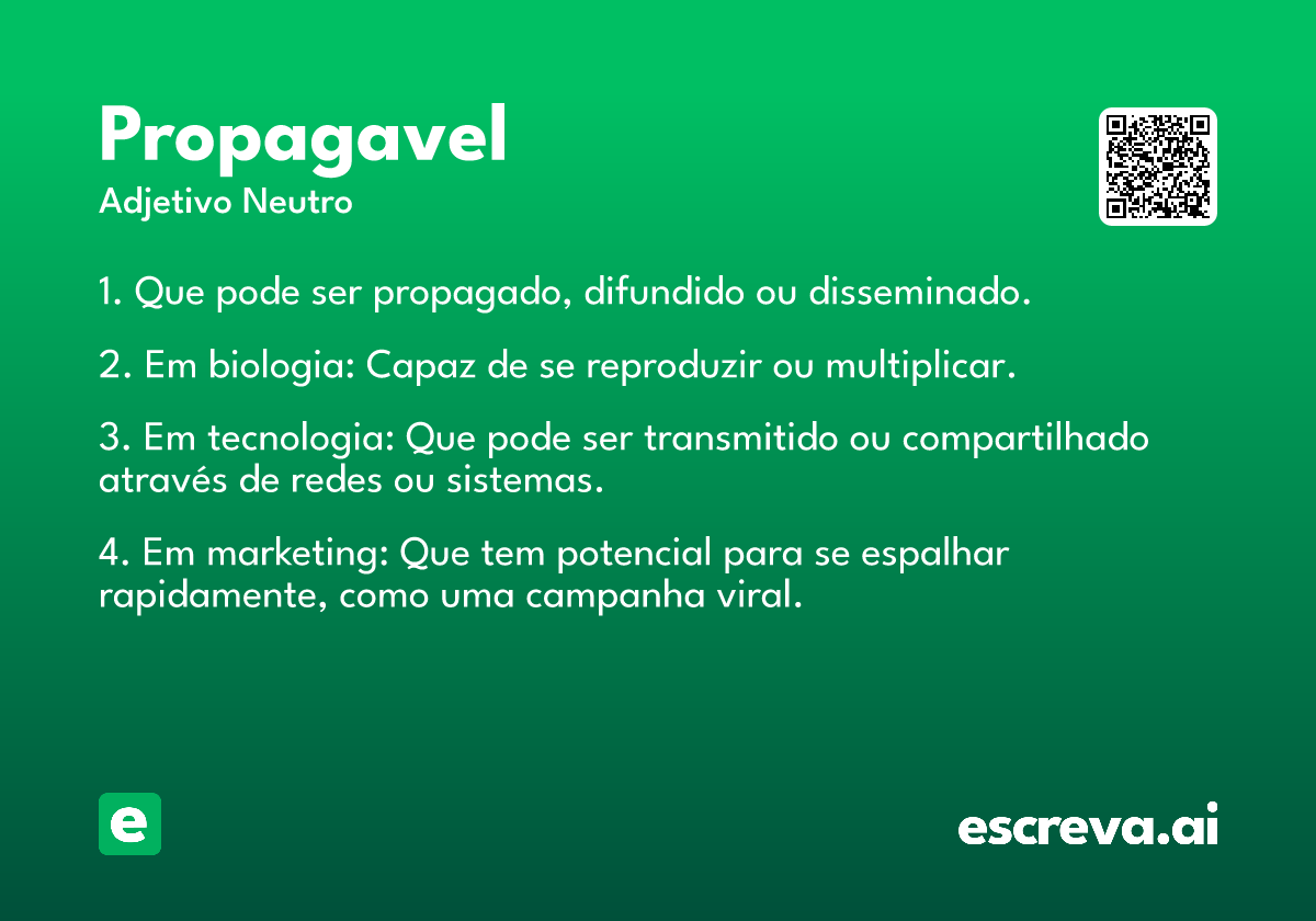 propagavel