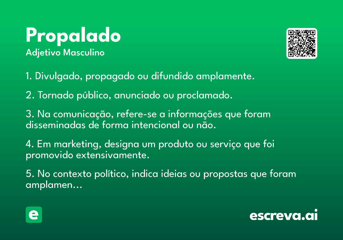 propalado