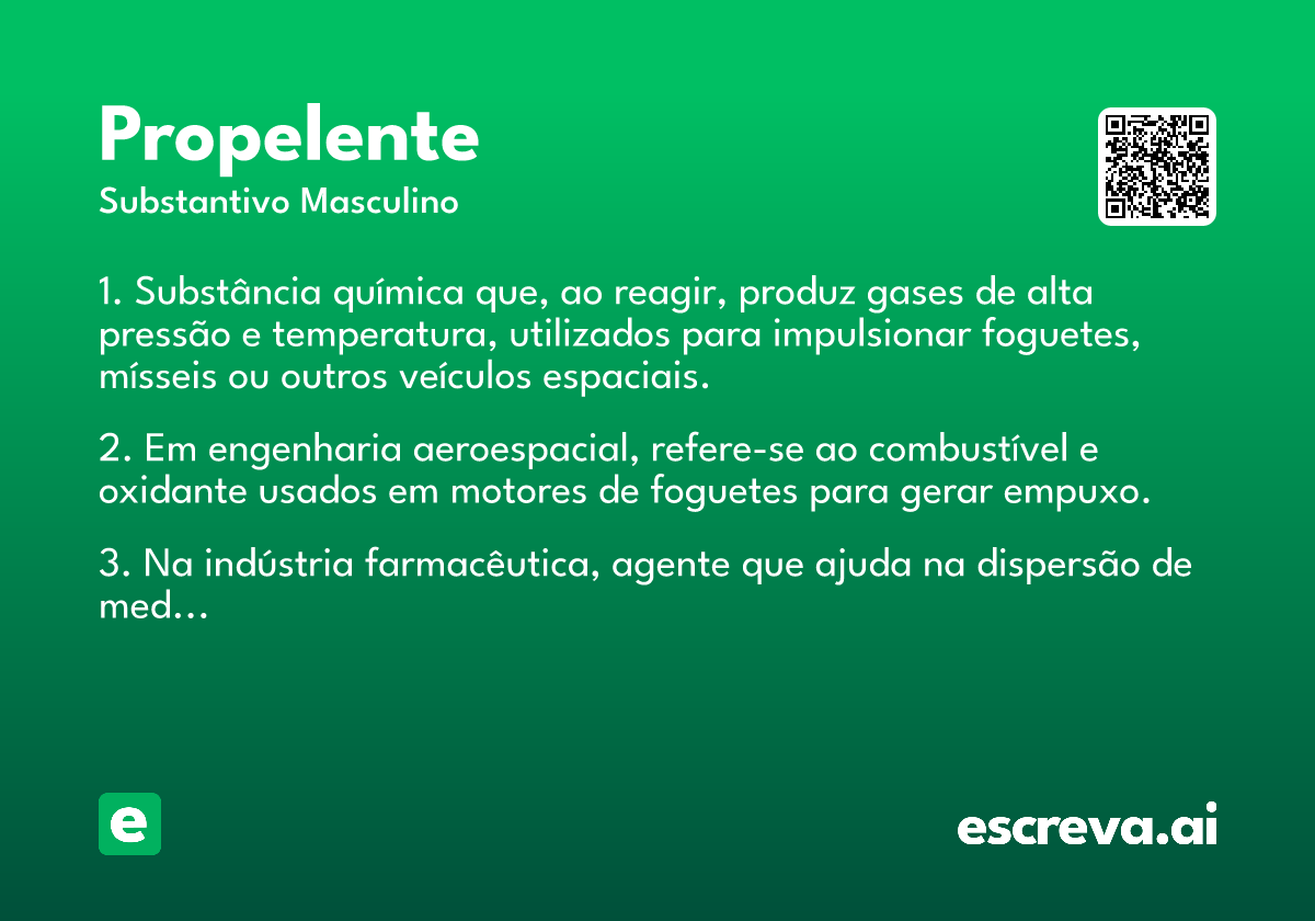 propelente