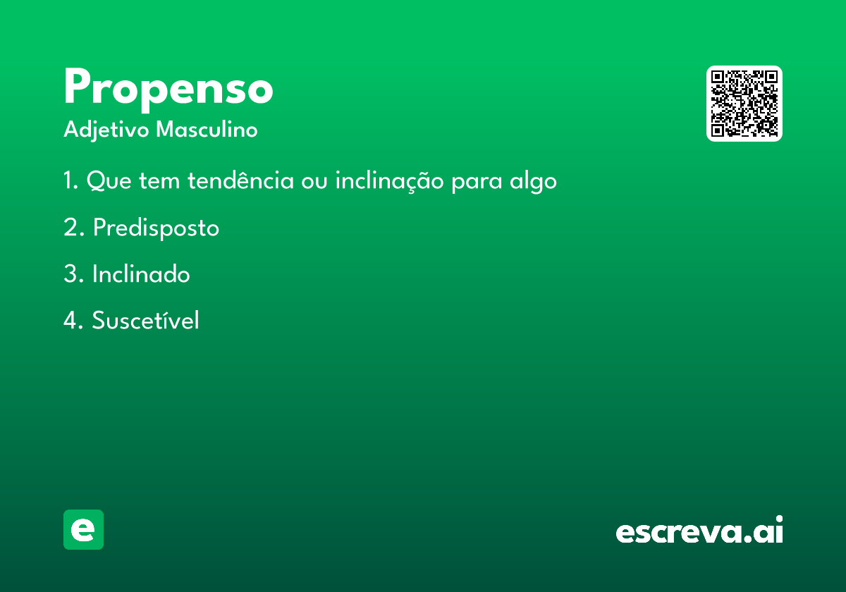 propenso