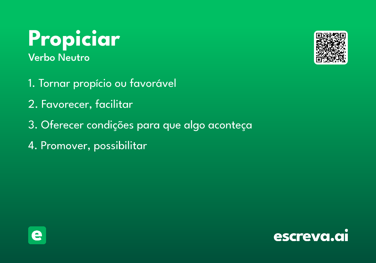 propiciar