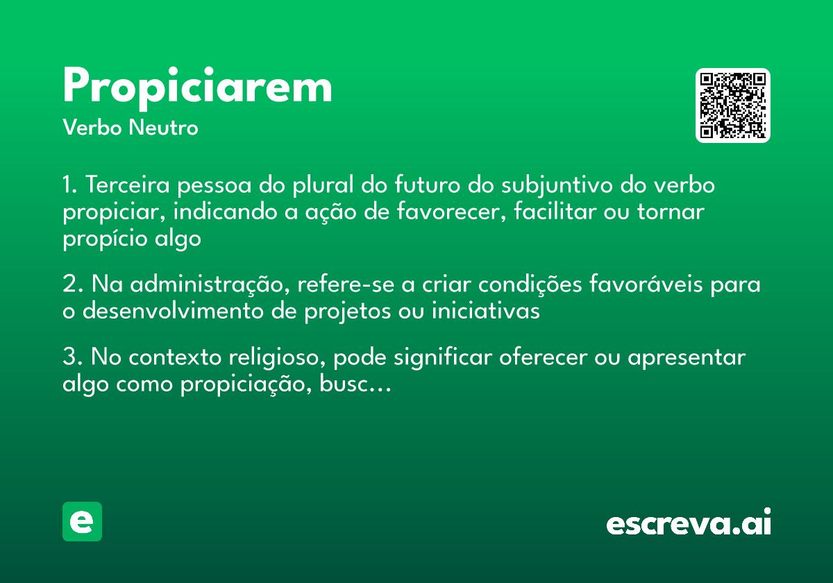 propiciarem