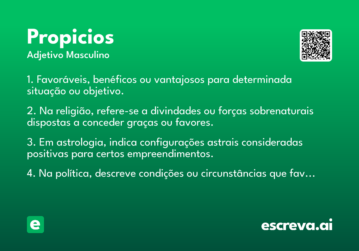 propicios