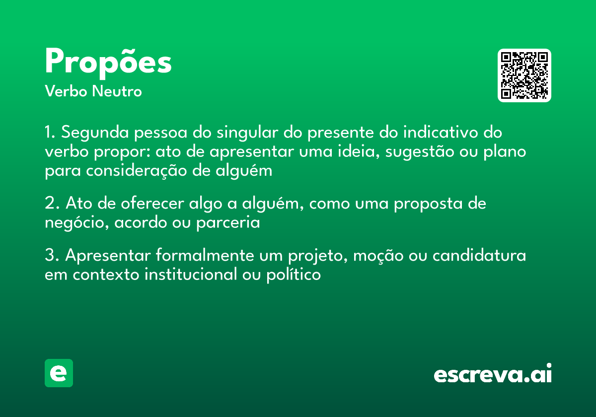 propões