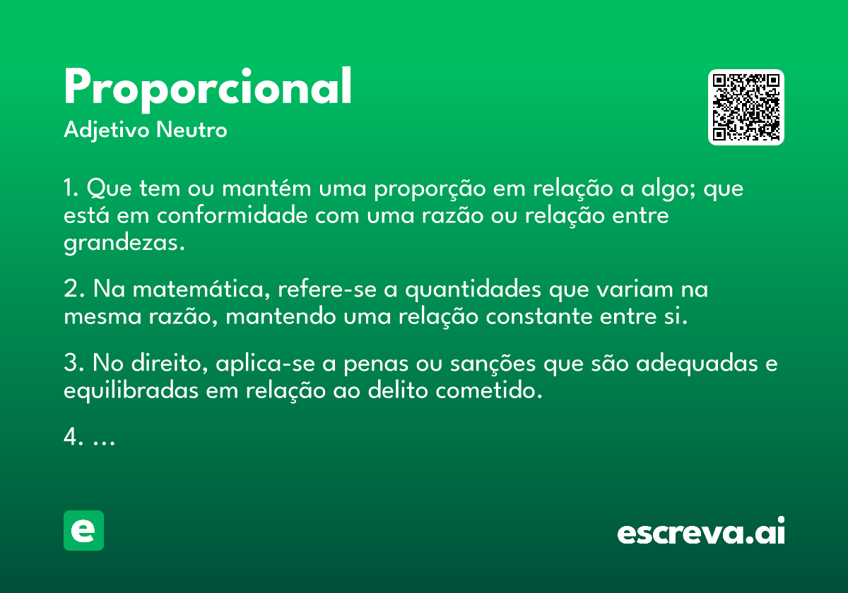 proporcional