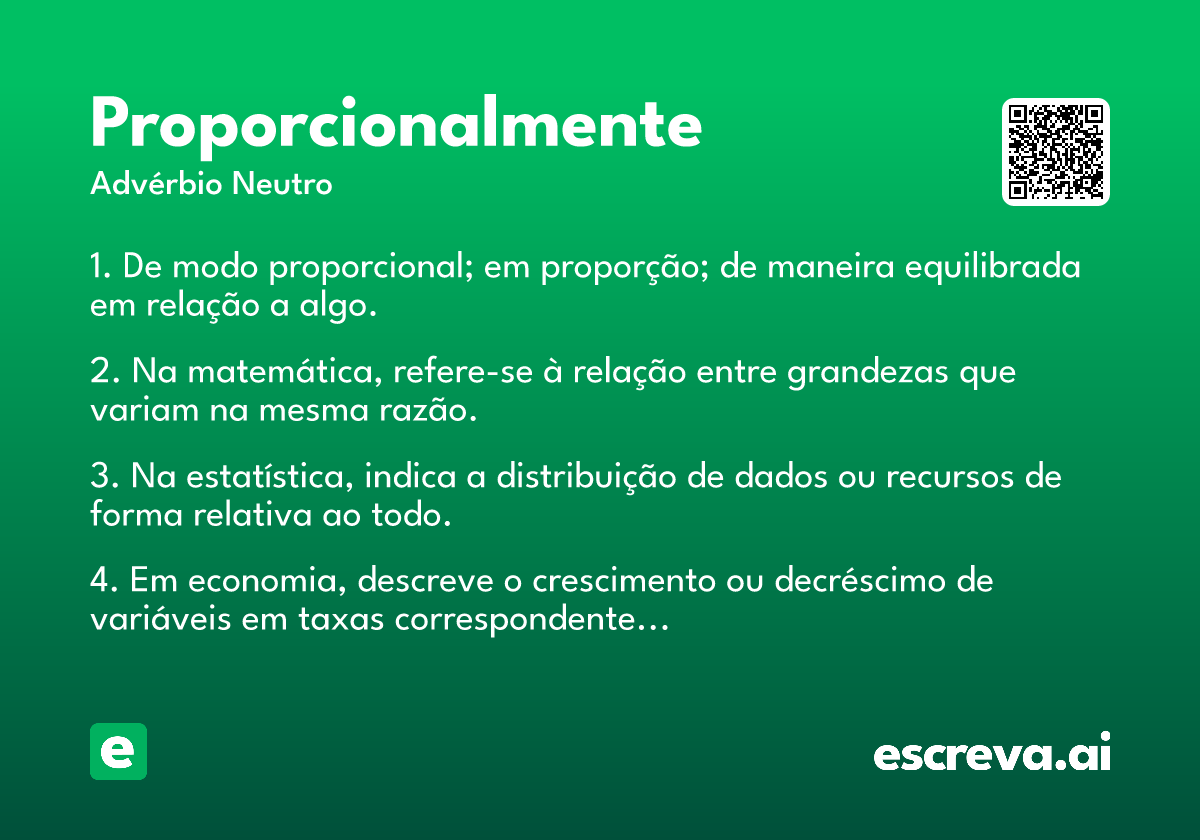 proporcionalmente