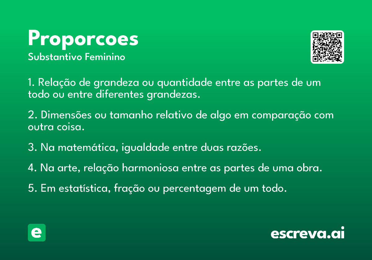 proporcoes