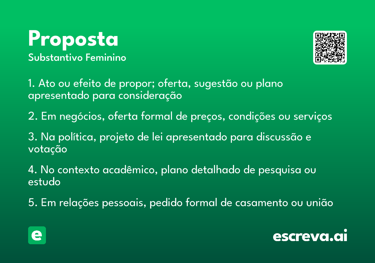 proposta