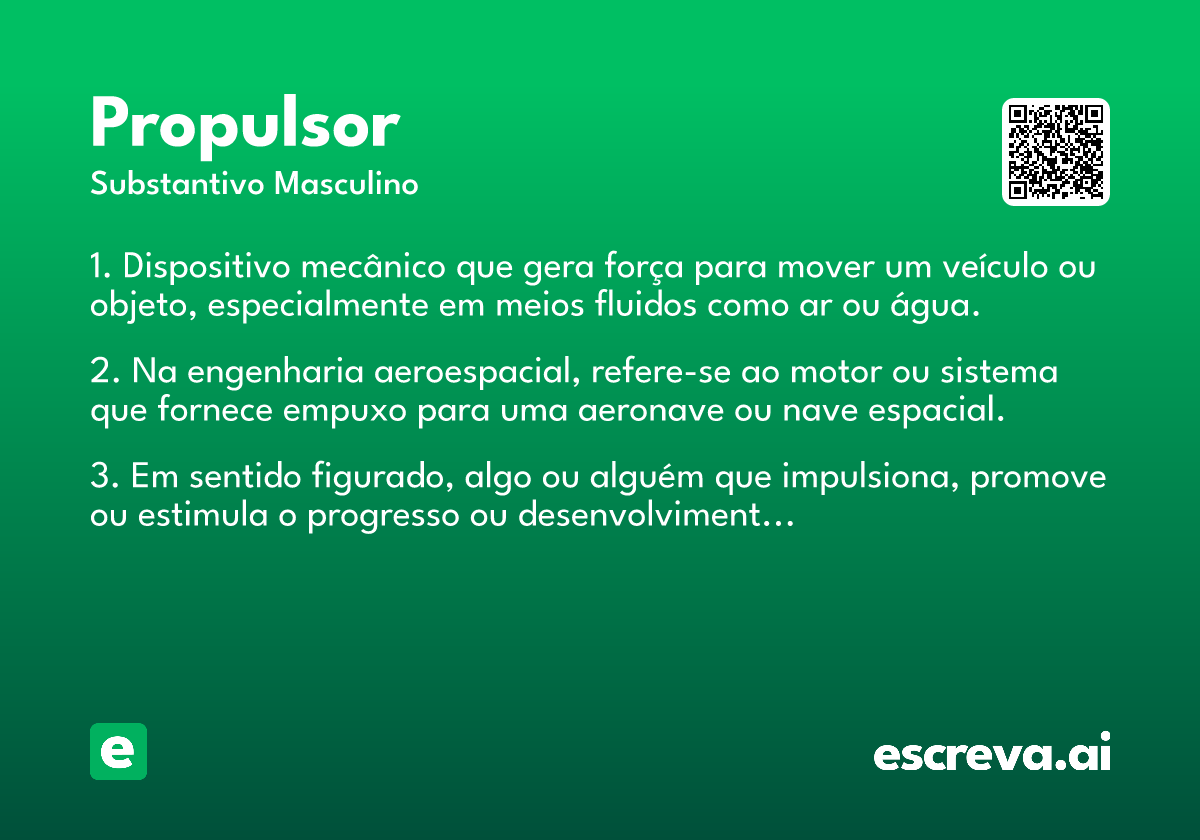 propulsor