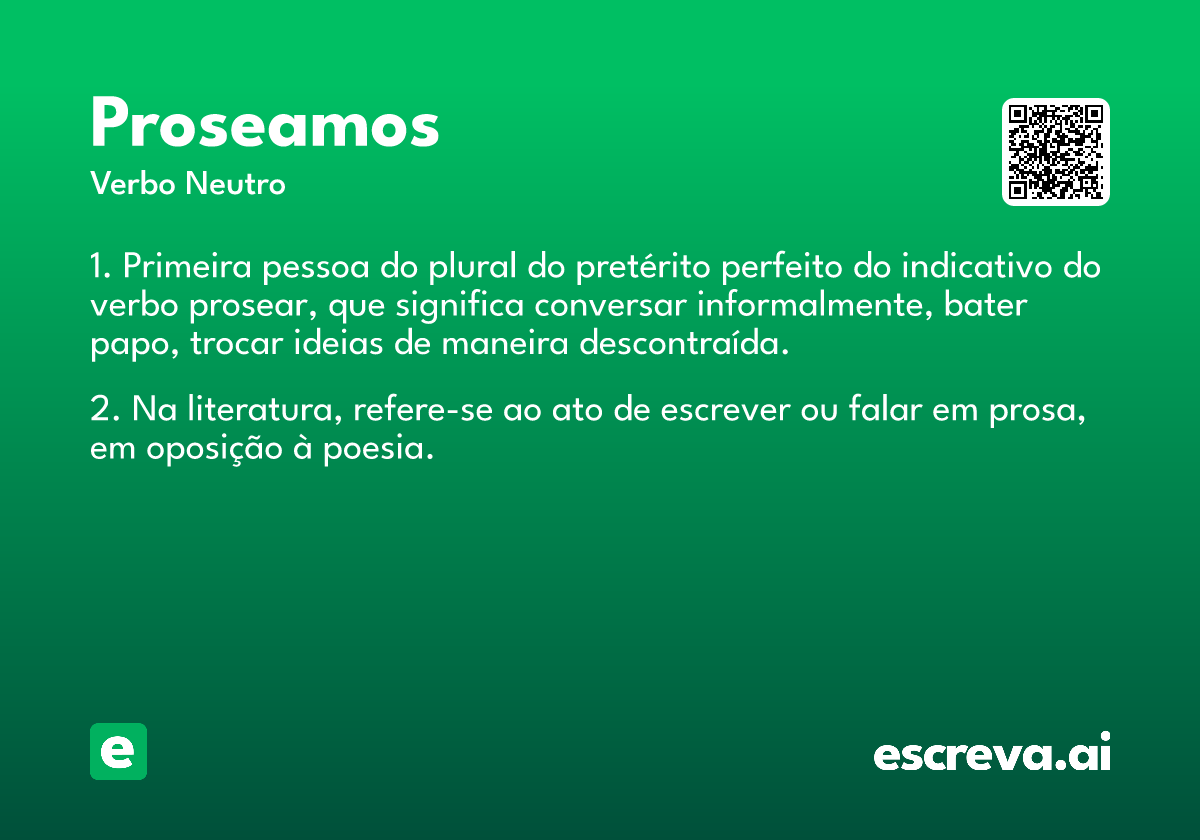 proseamos