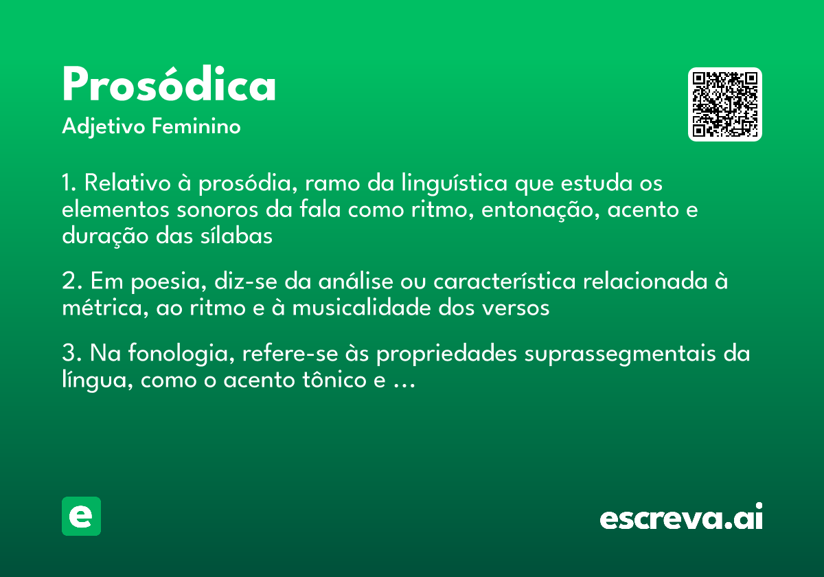 prosódica