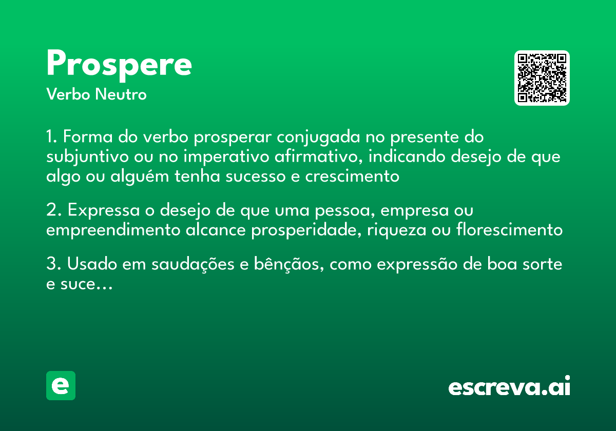 prospere