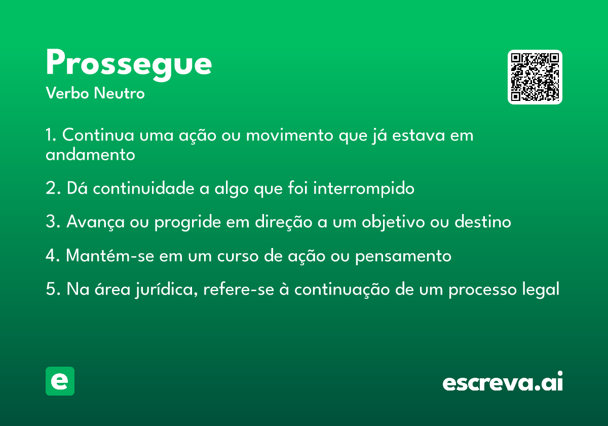 prossegue