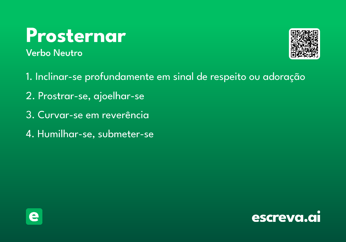 prosternar