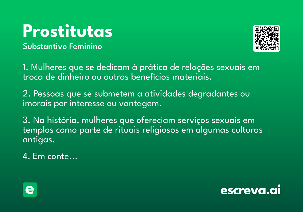 prostitutas