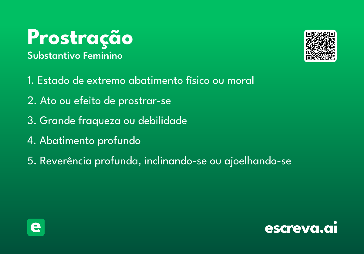 prostração