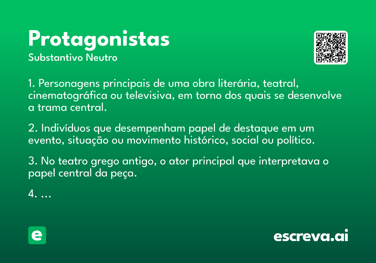 protagonistas