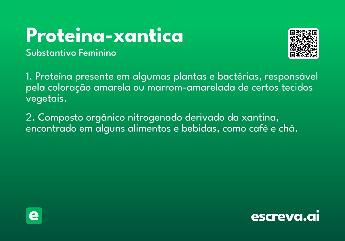 proteina-xantica