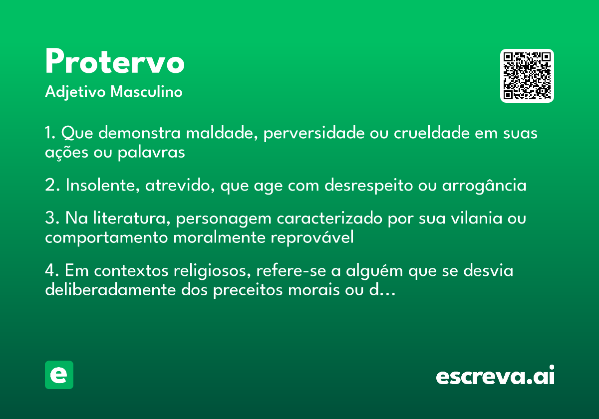 protervo