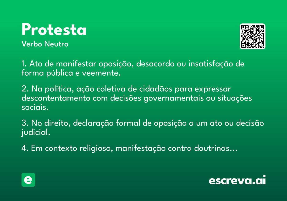 protesta