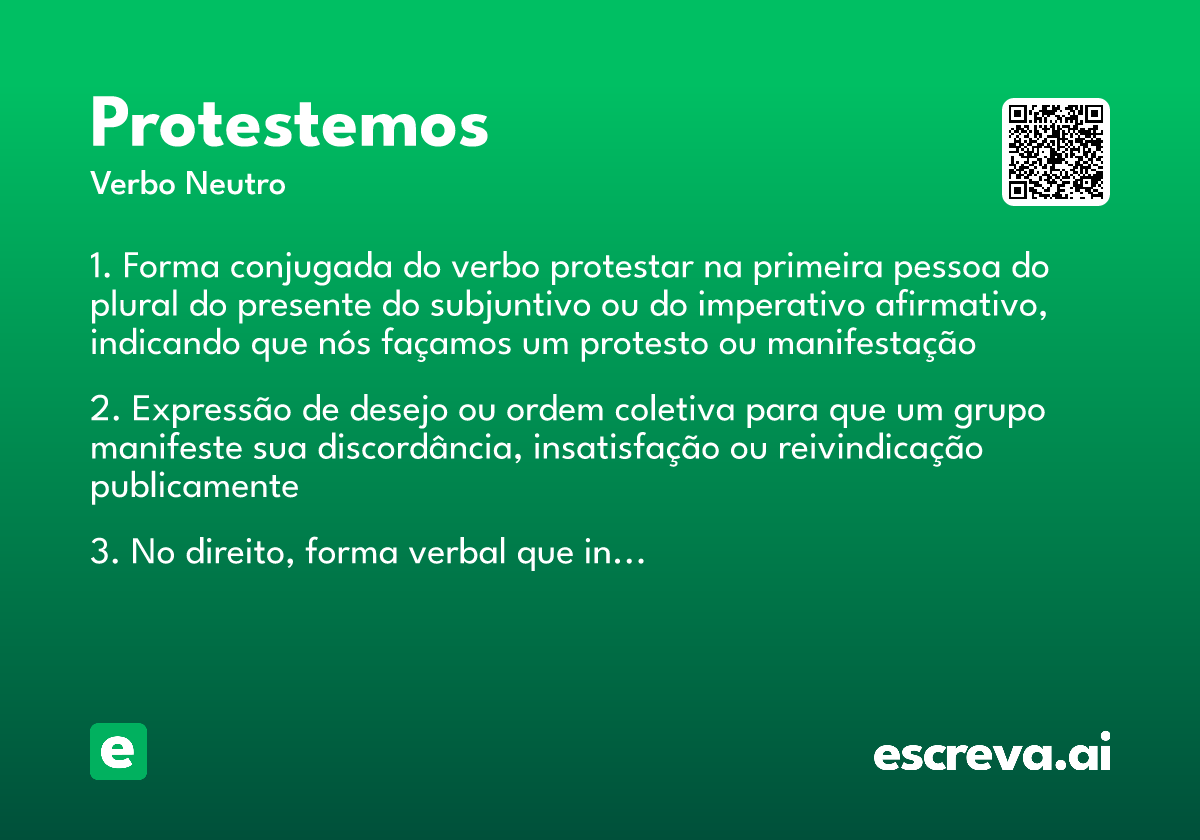 protestemos