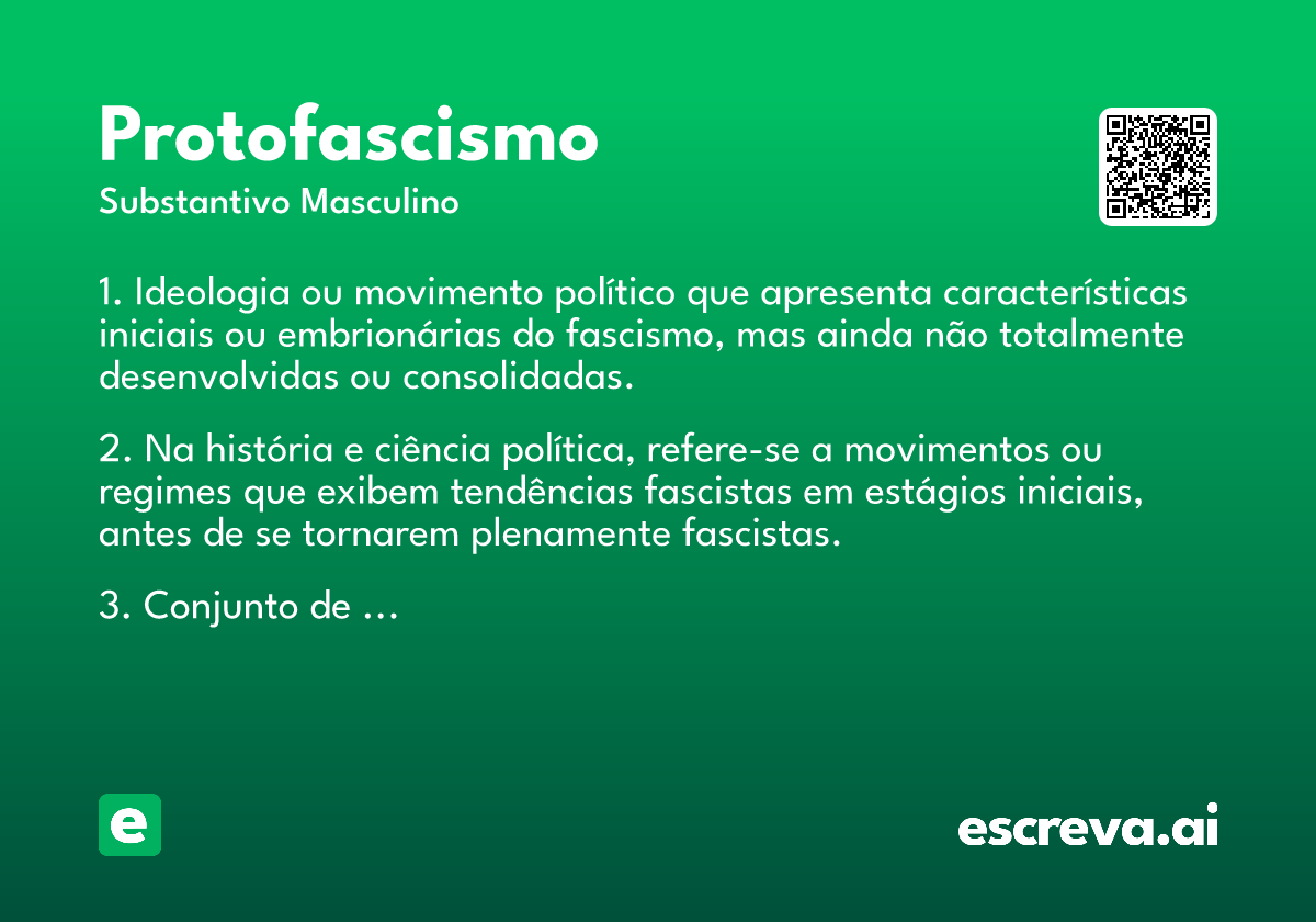 protofascismo