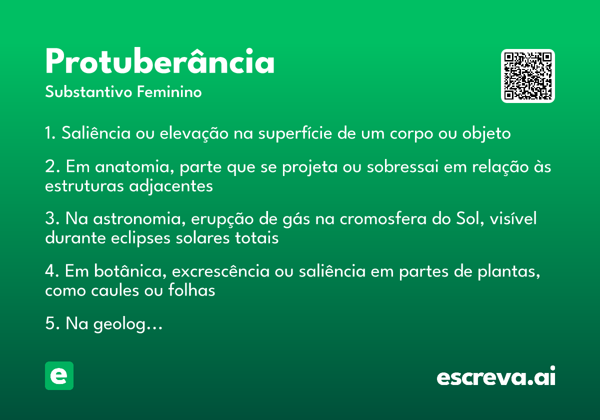 protuberância