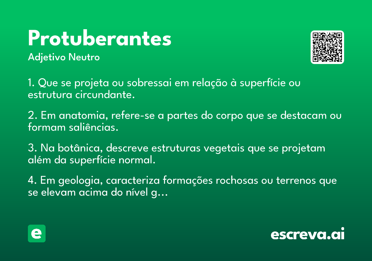 protuberantes