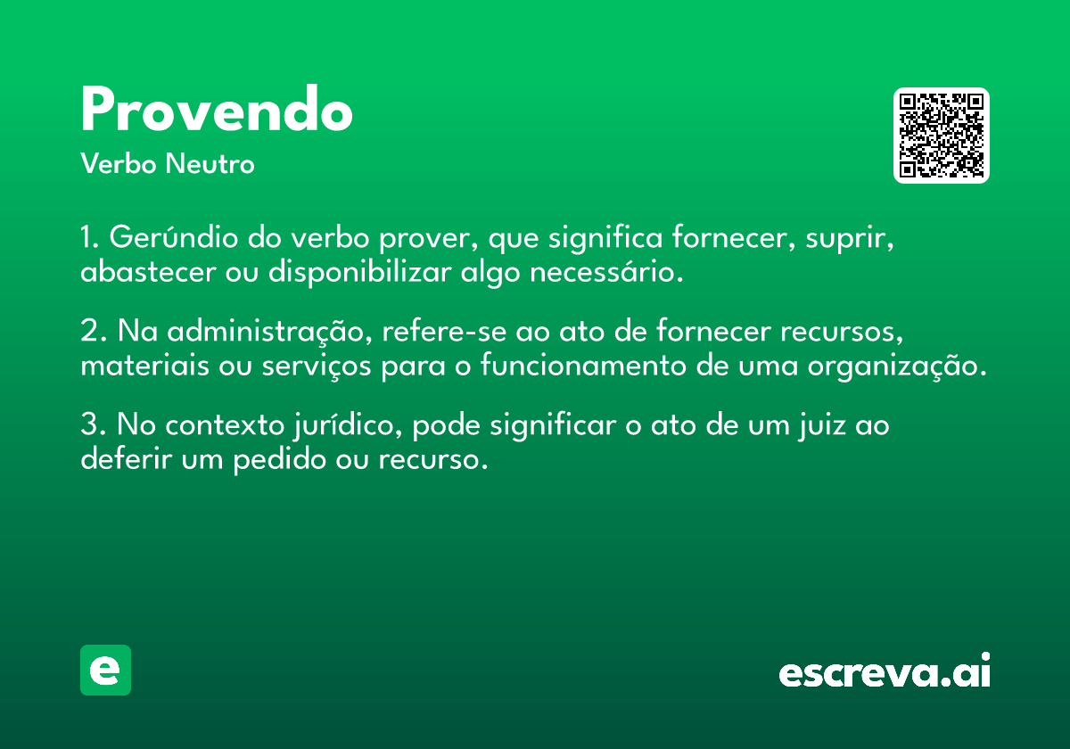 provendo
