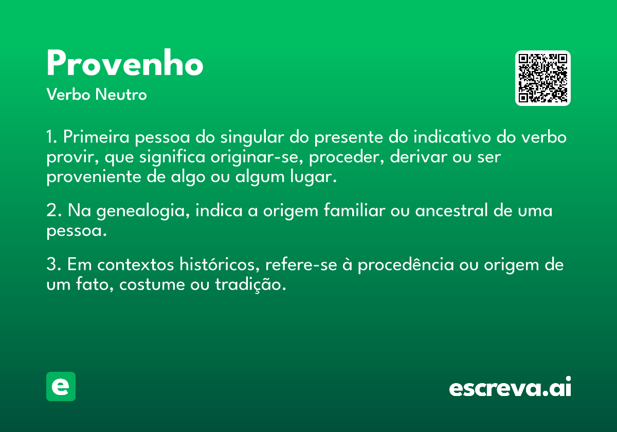 provenho