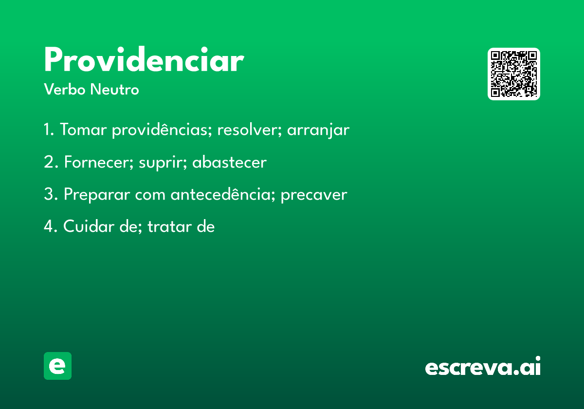 providenciar