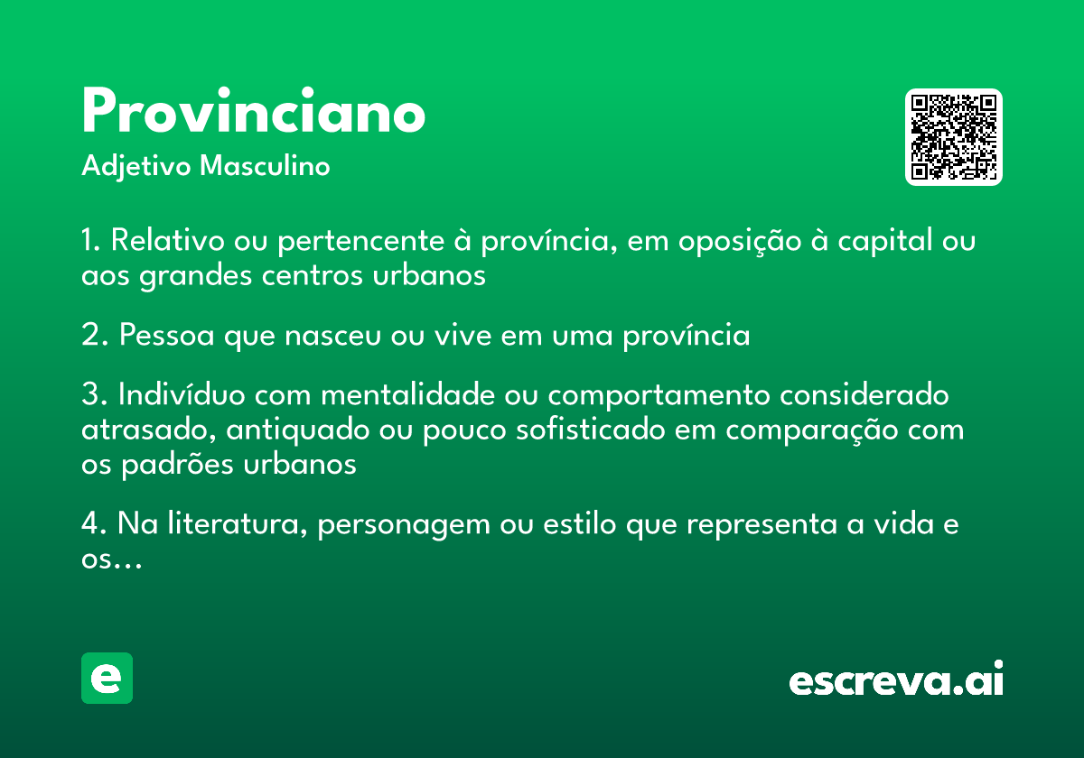 provinciano