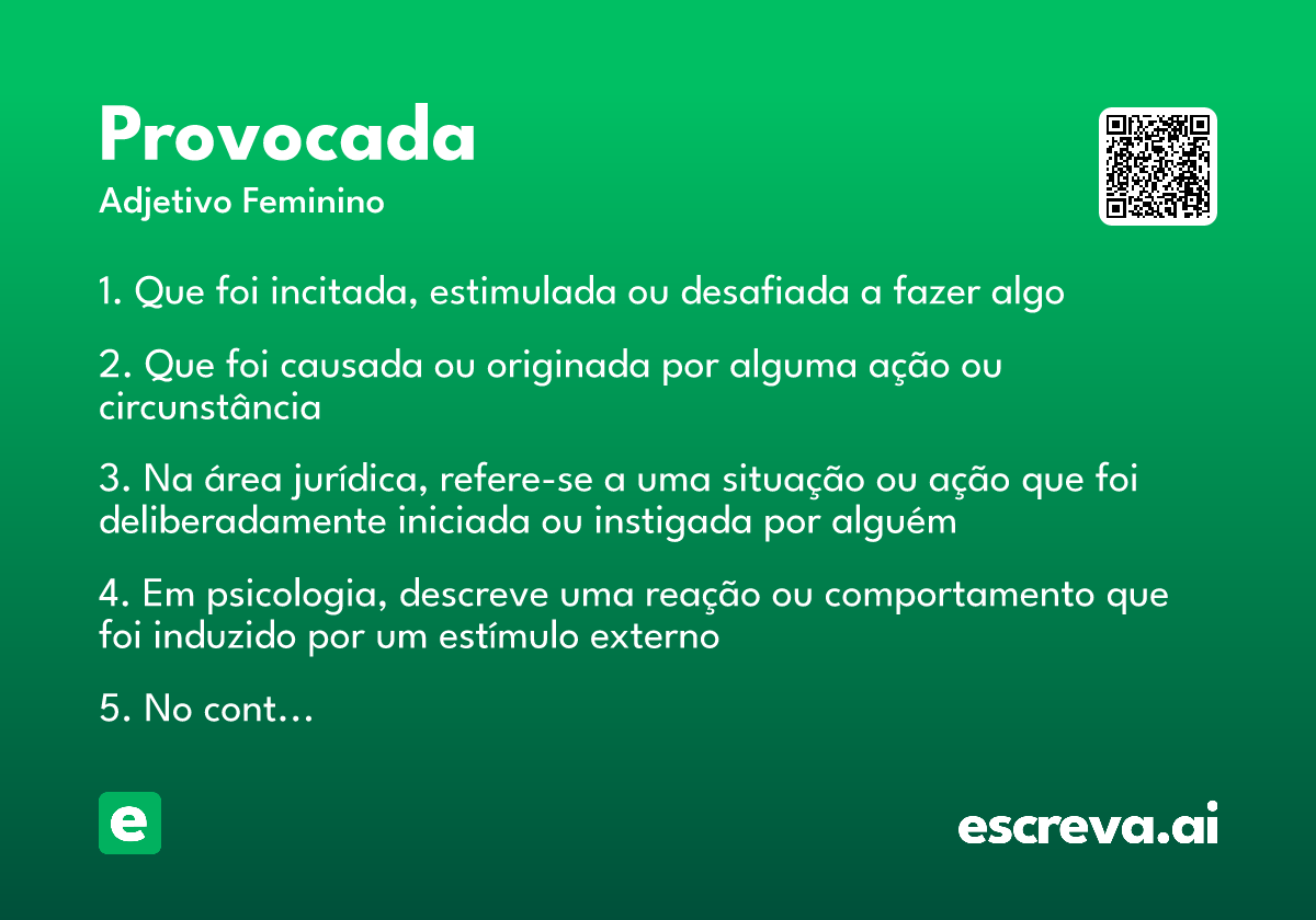 provocada