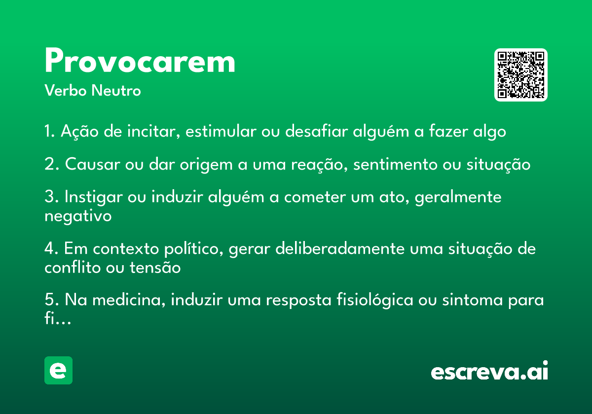 provocarem