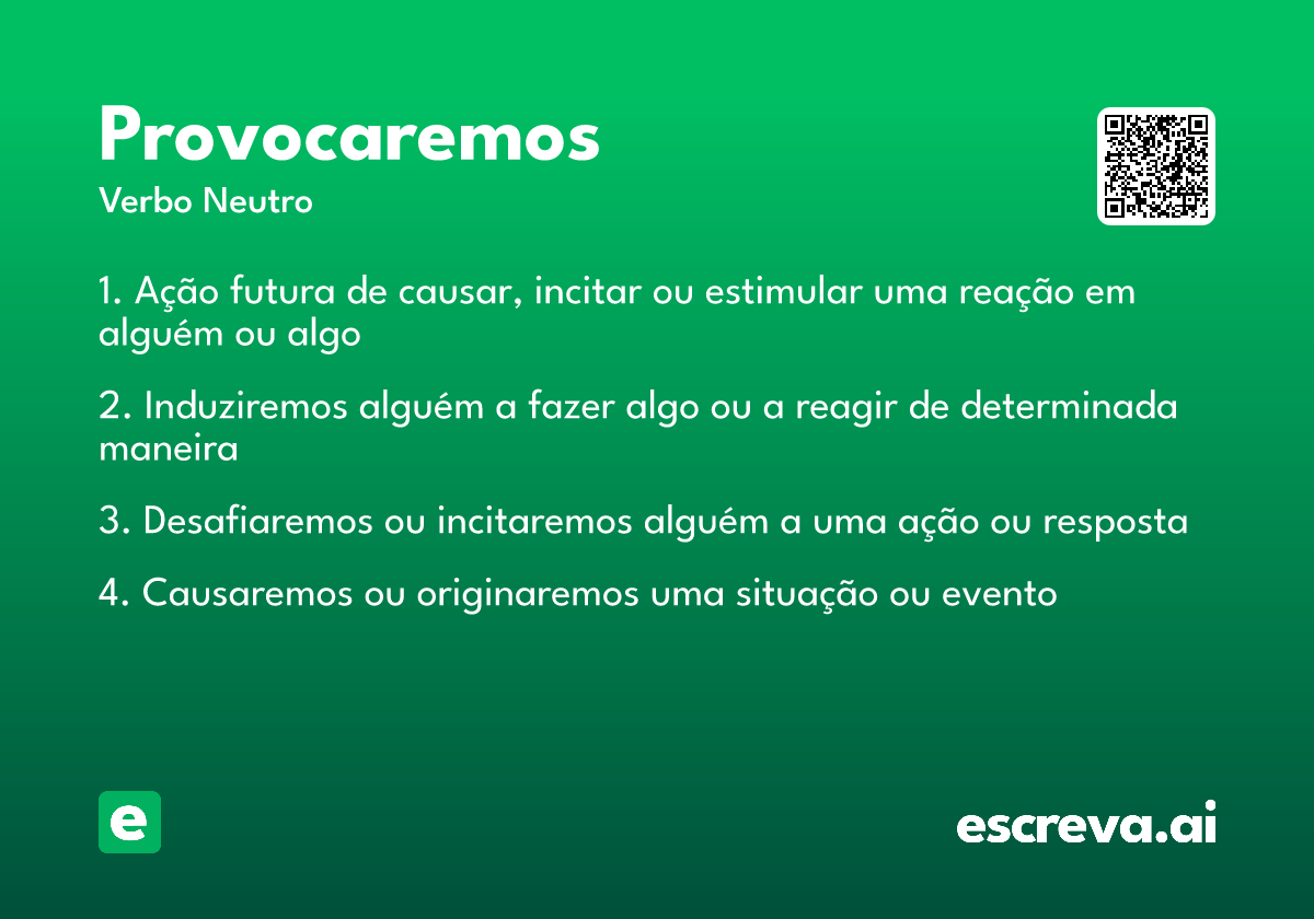 provocaremos