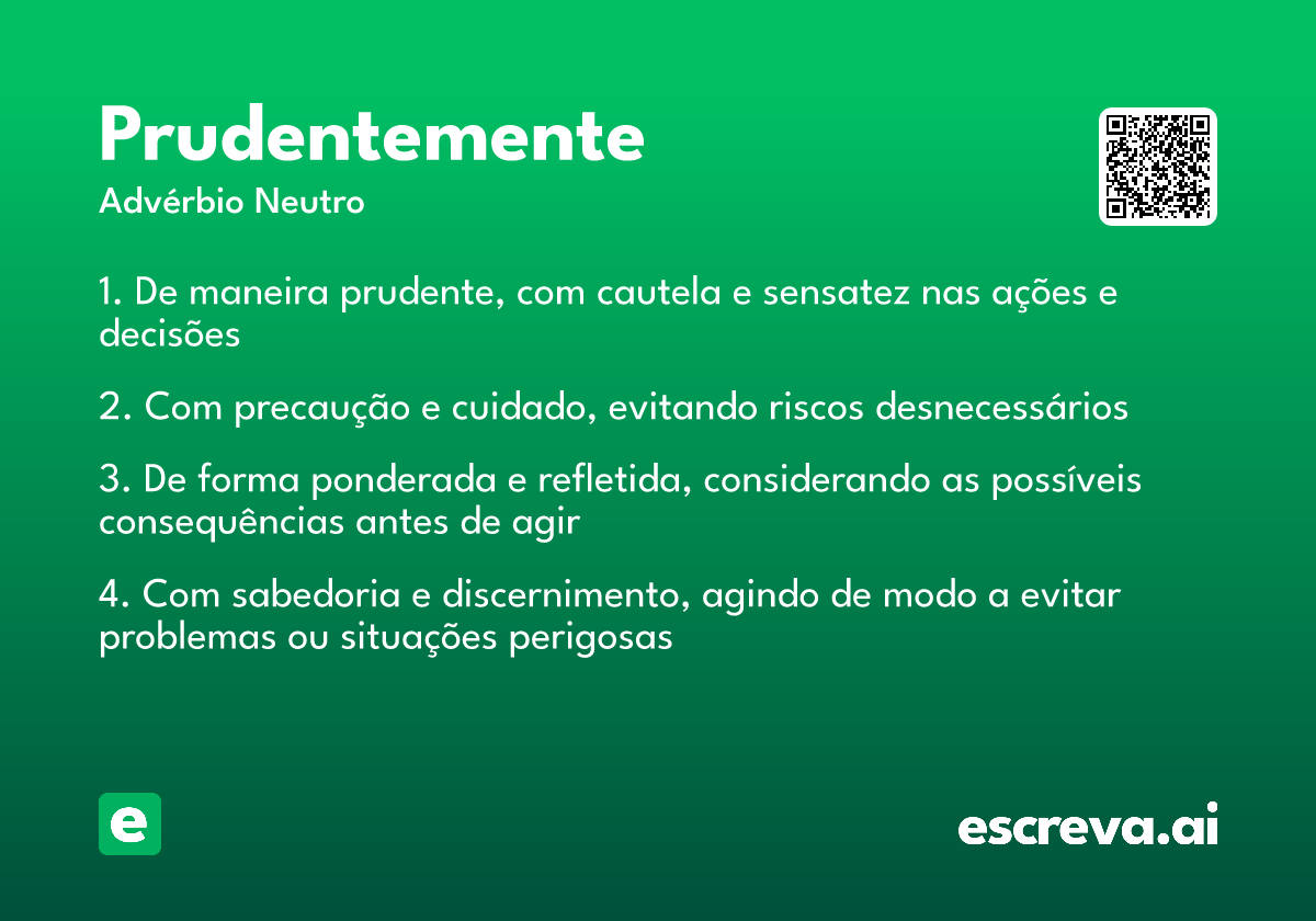 prudentemente