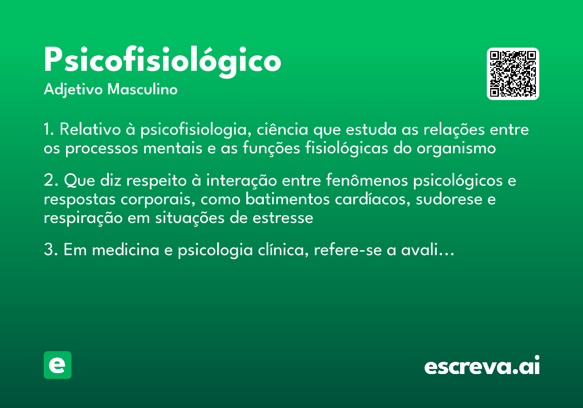 psicofisiológico