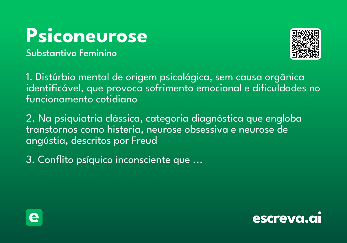 psiconeurose
