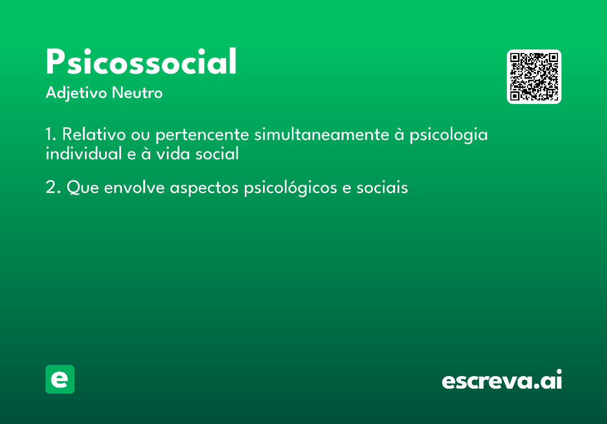 psicossocial