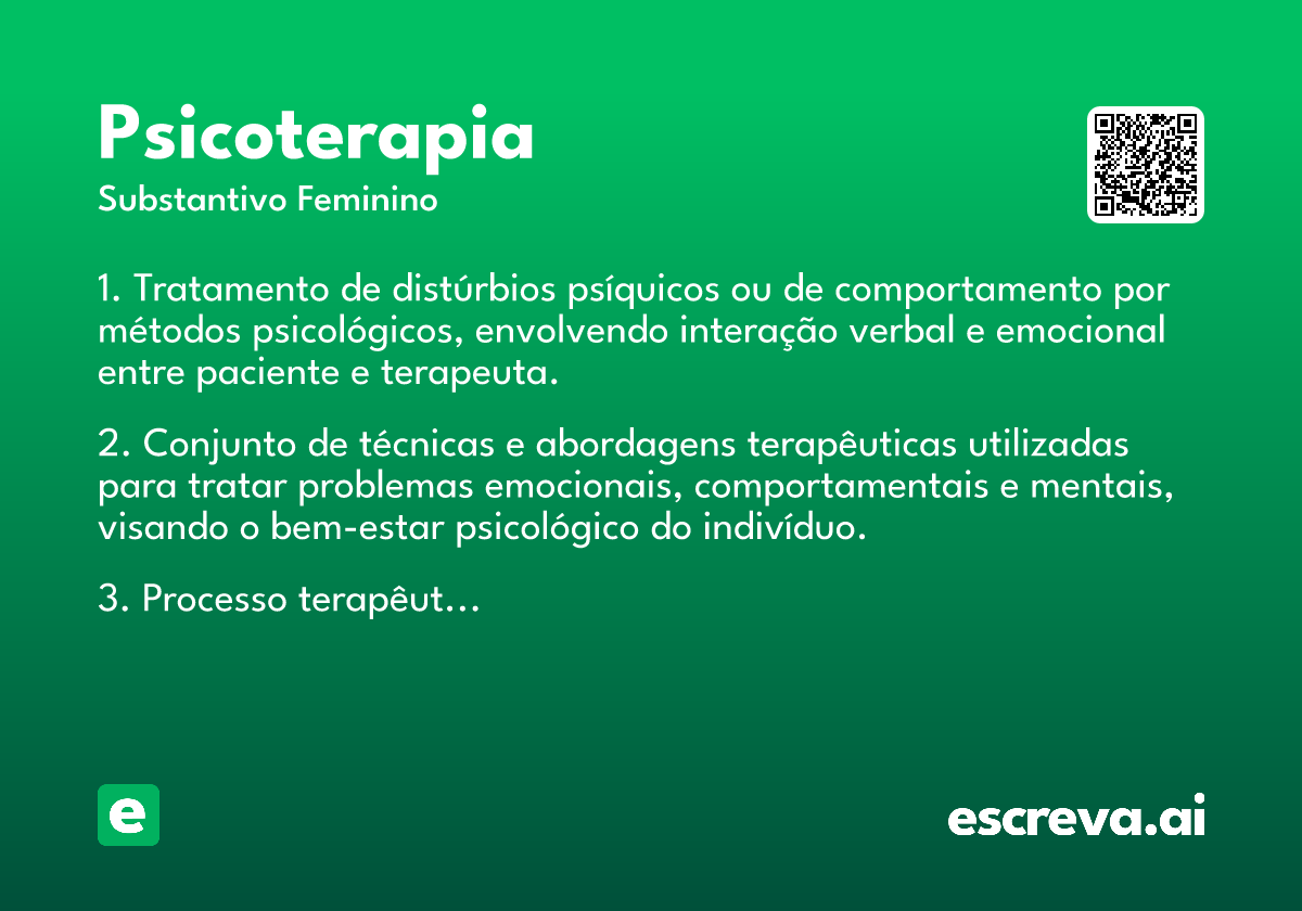 psicoterapia