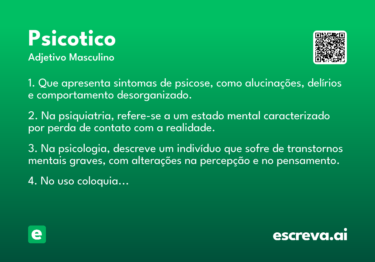 psicotico