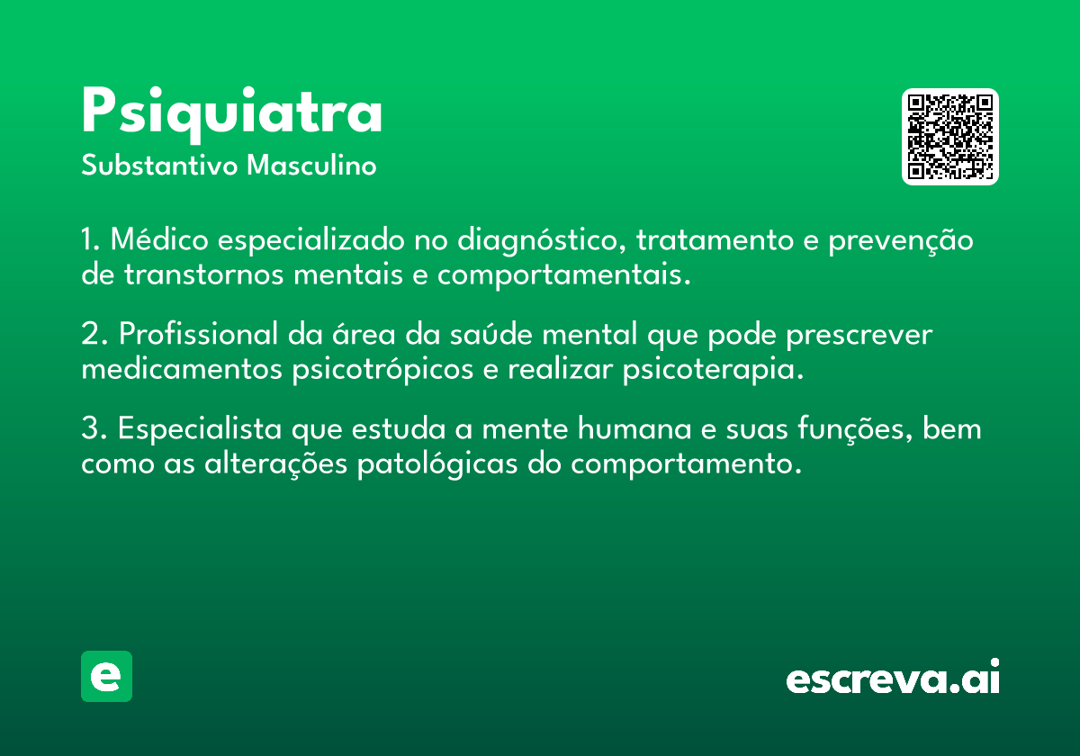 psiquiatra