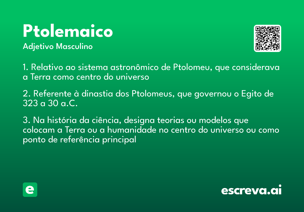 ptolemaico